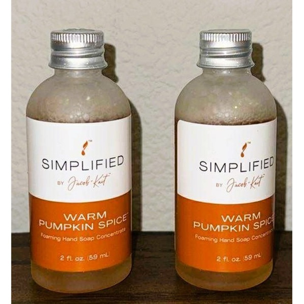 Young Living Warm Pumpkin Spice Foaming Hand Soap Concentrate 2 pk